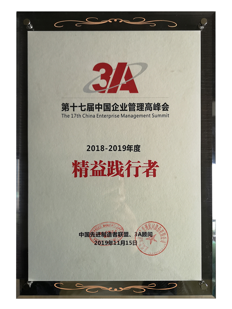第十七屆中國企業(yè)管理高峰會(huì)精益踐行者